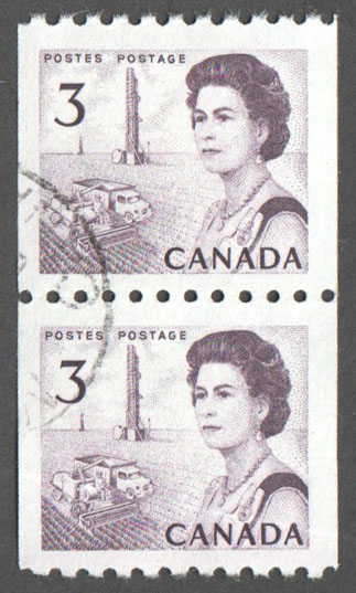 Canada Scott 466 Used Pair - Click Image to Close